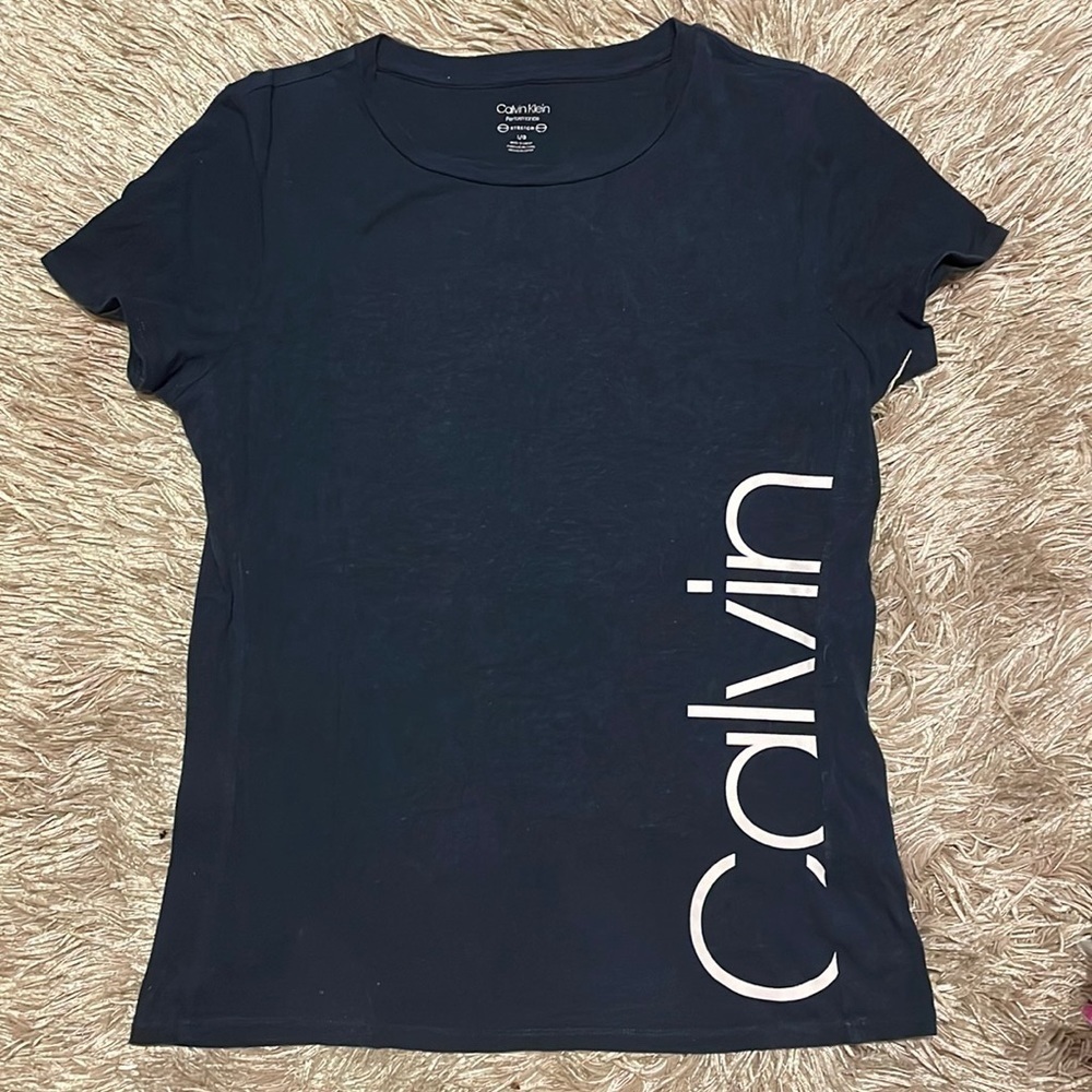 Calvin Klein Black Short Sleeve Tee